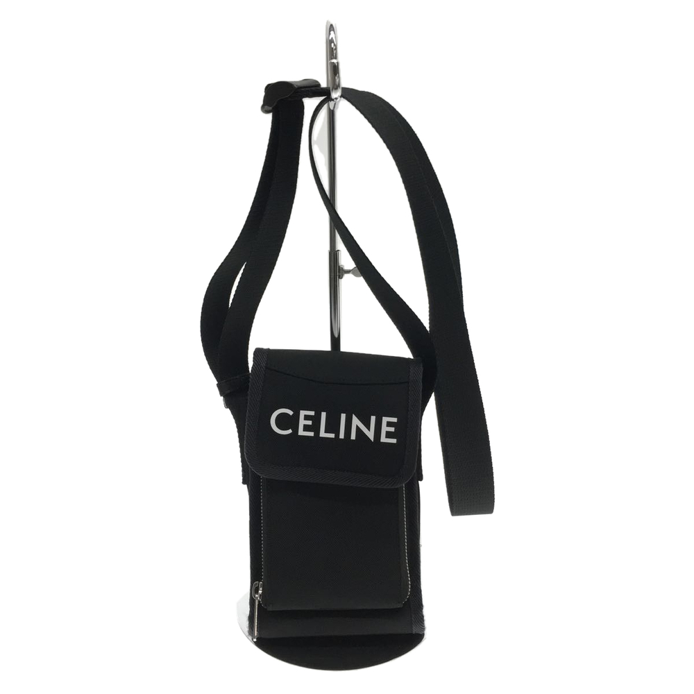Celine Pouch Polyester Plain Black - image 1